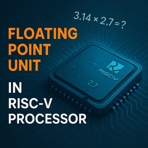 Design and Implementation of Single Precision Floating Point Unit (FPU) in RISC-V  Processor