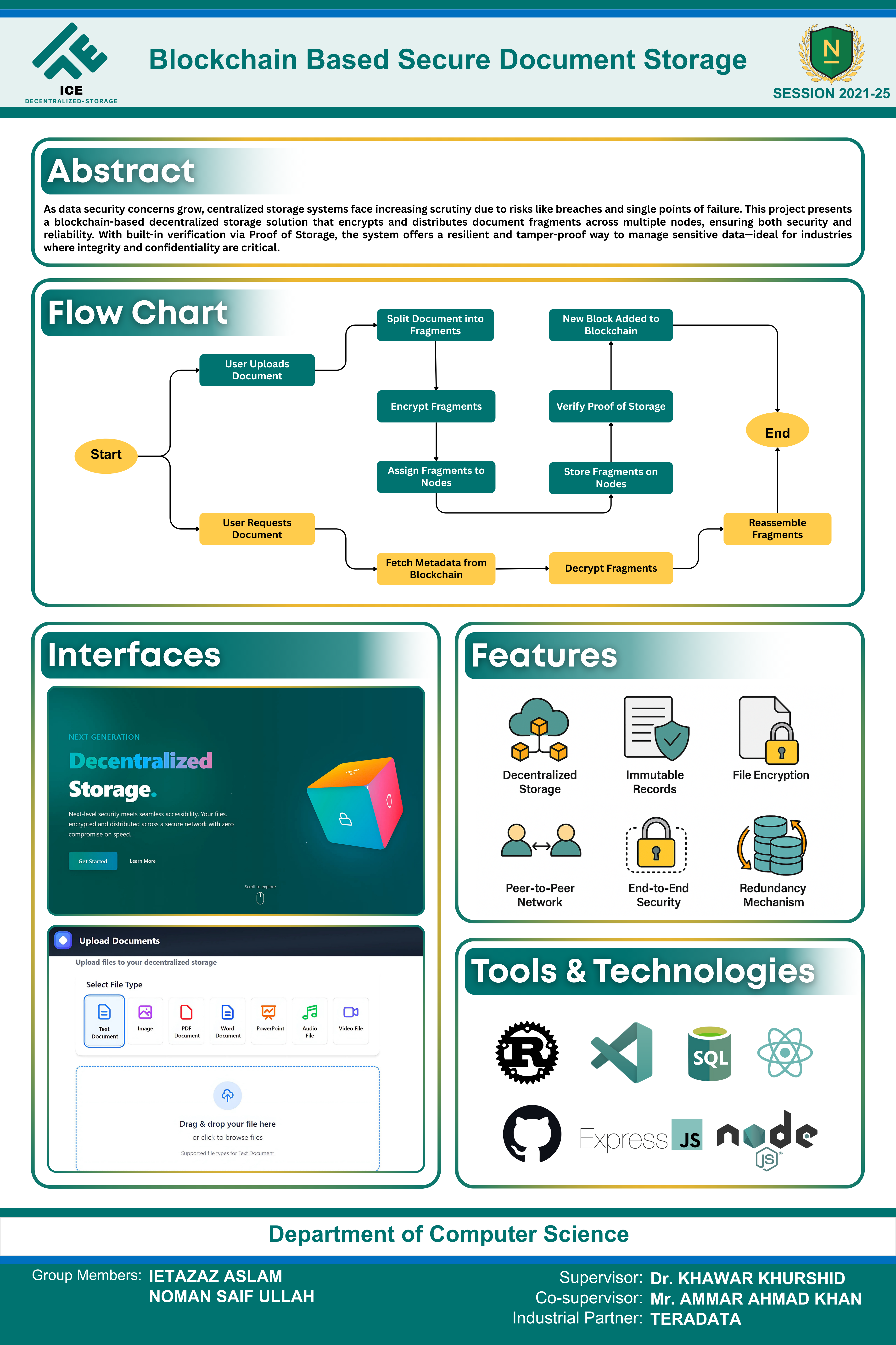 Blockchain Based Secure Document Storage