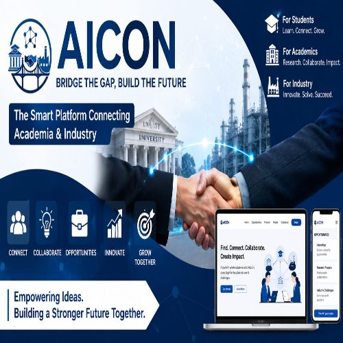 AICON: Academia Industry Collaboration Network Bridge the Gap, Build the Future