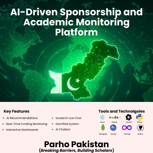 Parho Pakistan: AI-Driven Sponsorship and Academic Monitoring Platform