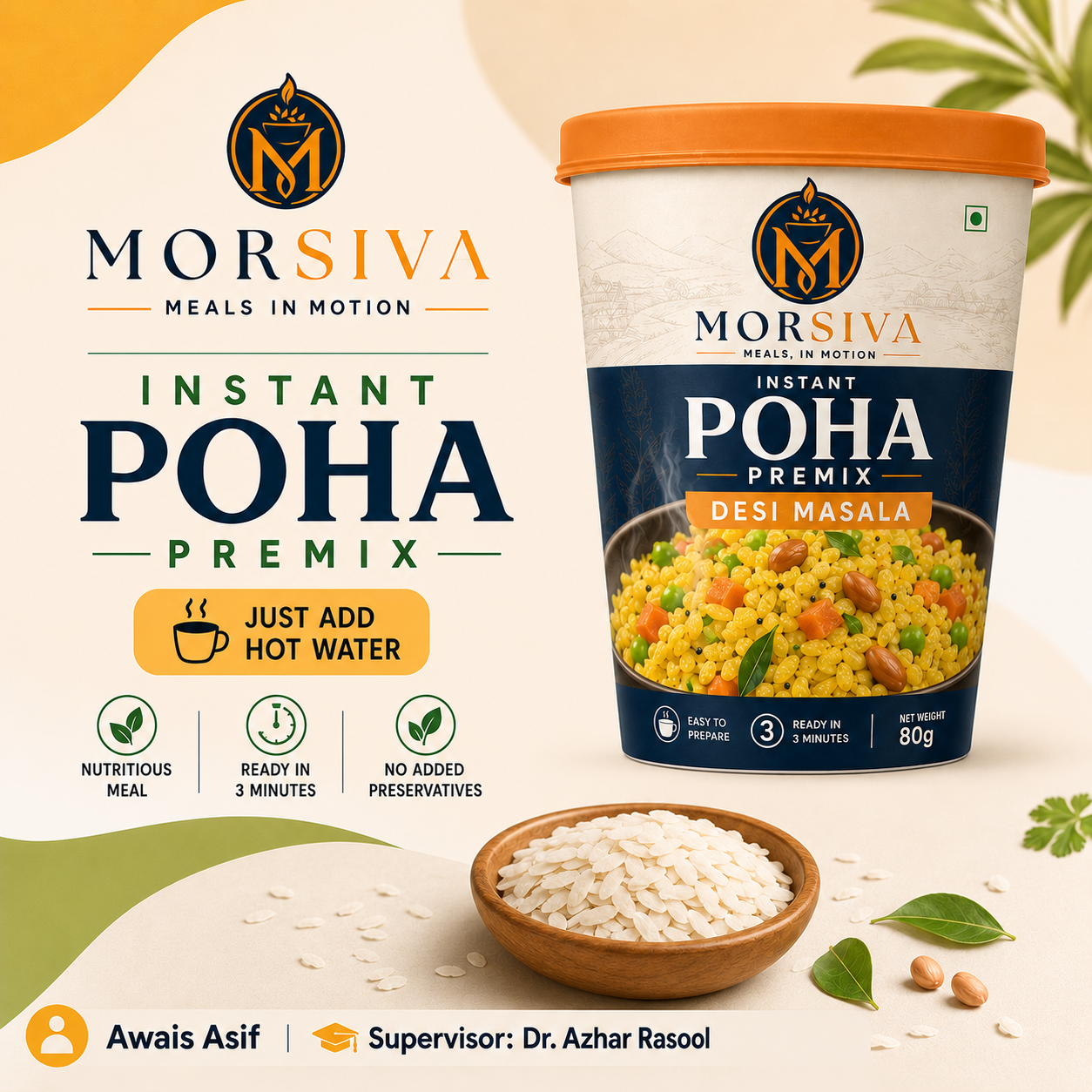 Morsiva: Redefining Instant Meals For Convenience and Better Nutrition