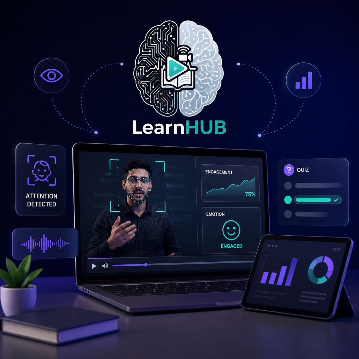 LearnHUB: An AI Powered adaptive interactive video ecosystem with multimodal analytics