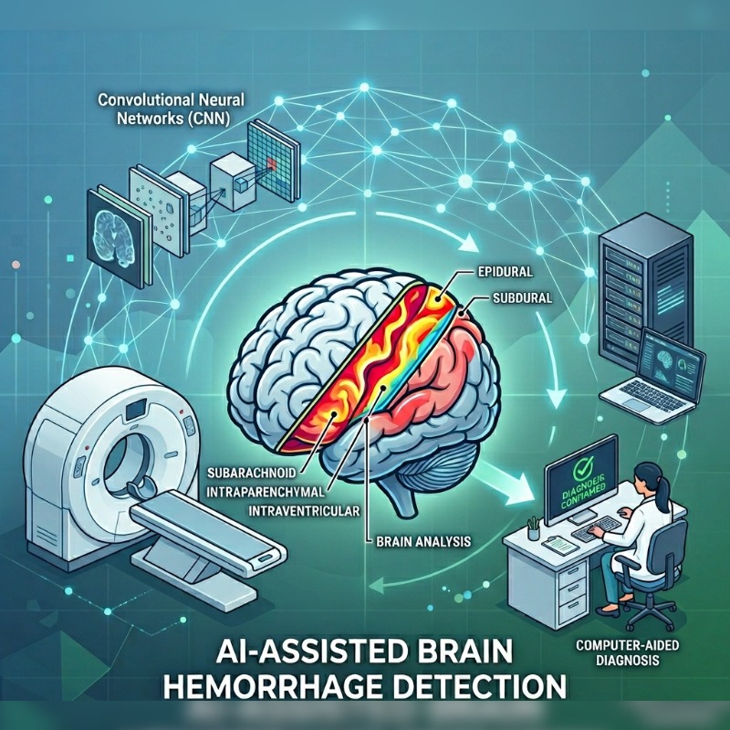 Assistive Brain Hemorrhage Detection for Early Diagnosis