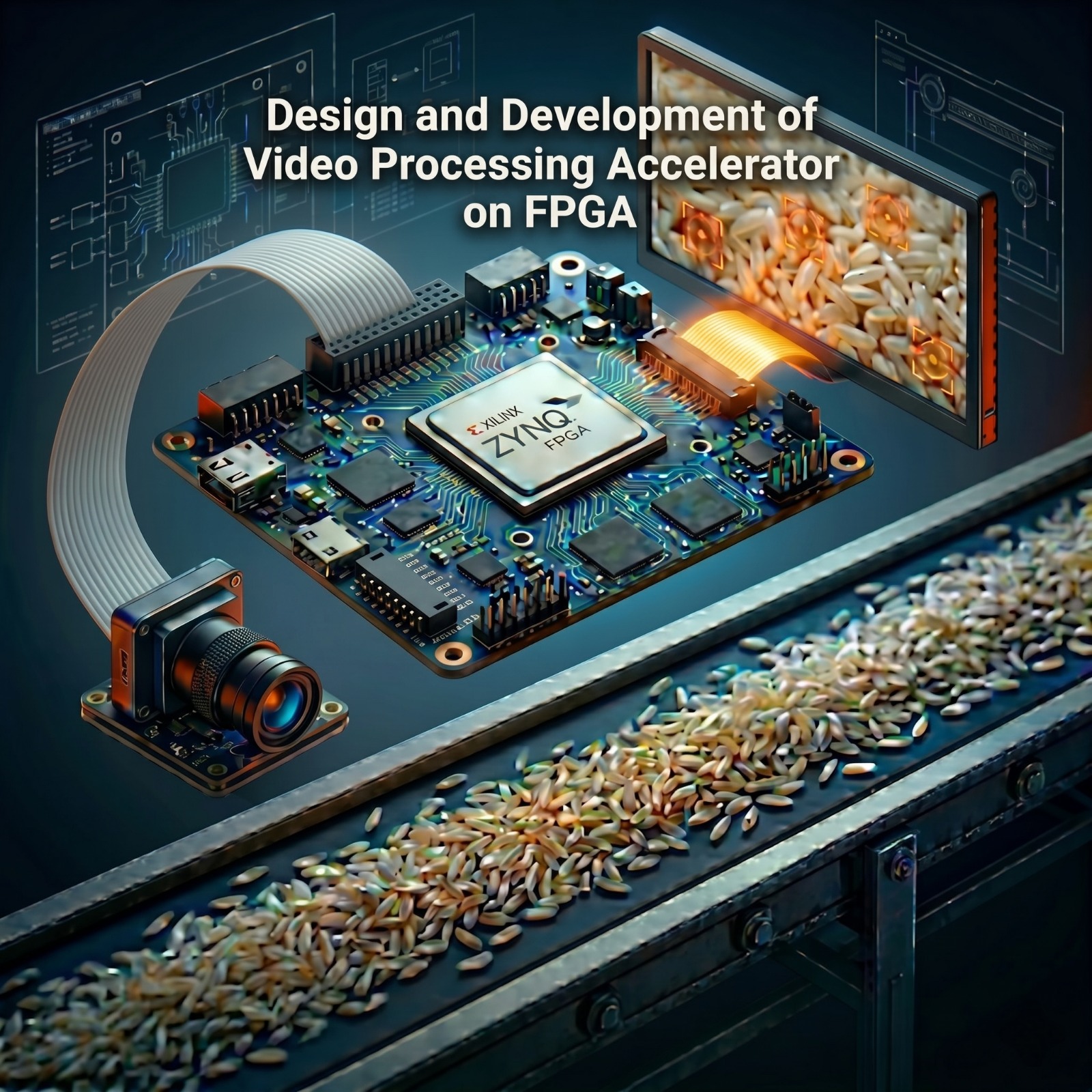 Design and Development of Video Processing Accelerator on FPGA