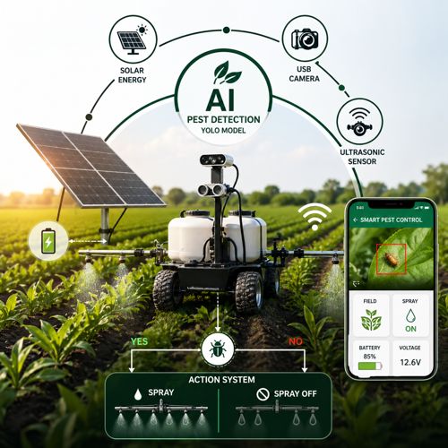 Solar-Powered Smart Pesticide Sprayer